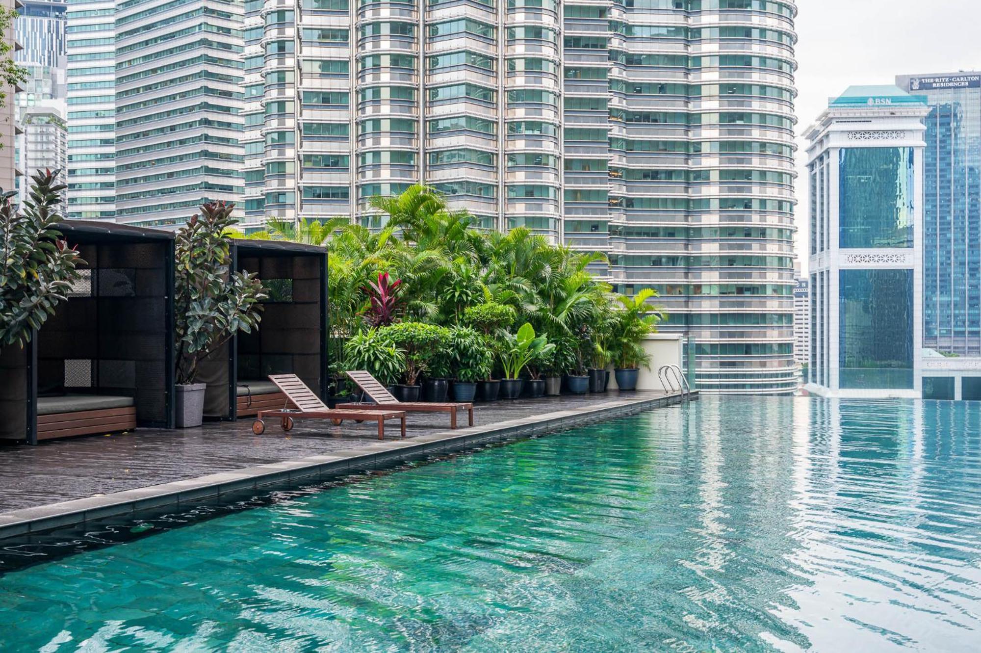 Ferienwohnung 1 Min To Klcc Twin Tower Kuala Lumpur Exterior foto
